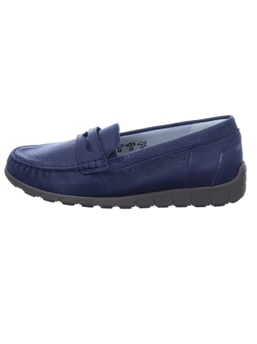 WALDLÄUFER Slipper in blau