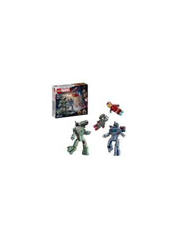 LEGO Klemmbausteineset Marvel Heroes Iron Man War Machine vs. Hammer-Drohnen, ab 7 J