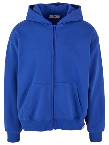 DEF Zip-Kapuzenpullover in cobalt blue