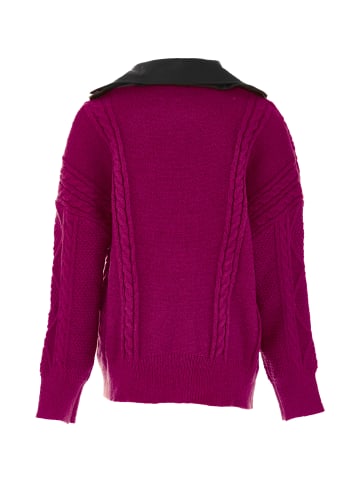NAEMI Damen Strickjacke in Violett