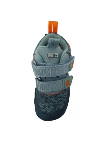 Affenzahn Klettschuh Knit Happy Hase in Blau