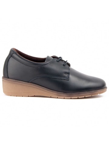 Purapiel Schnürschuhe Keilabsatz Anilav in Blau