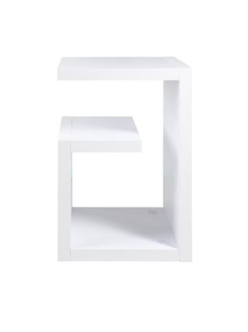 Phoenix Group AG  Beistelltisch "Los Angeles" in Weiß - (B)60 x (H)40 x (T)40cm