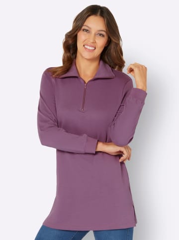 Sieh an! Longsweatshirt in violett