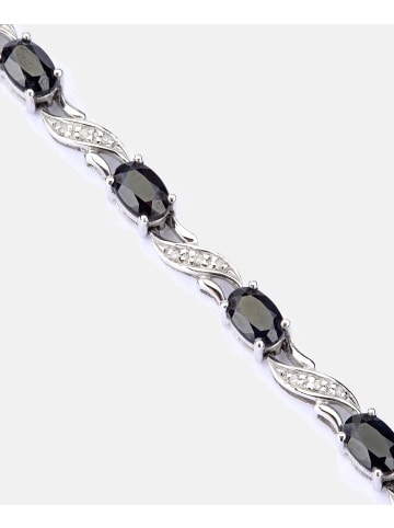 Diamant L'éternel Armband aus 375 Gelbgold mit Diamant mit Saphir