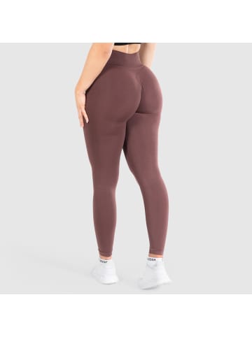 SMILODOX Leggings Slayton Scrunch in Braun