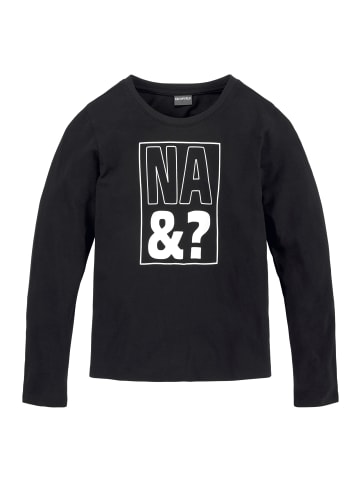 Kidsworld Langarmshirt in schwarz