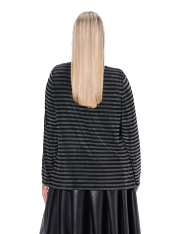 Ulla Popken Shirt in schwarz