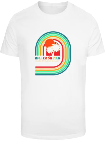 Mister Tee T-Shirt "Roller Skater Tee" in Weiß