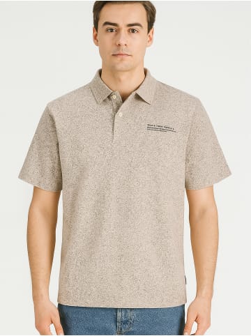 Jack & Jones Bequemes Polohemd mit Knopfleiste in Grau
