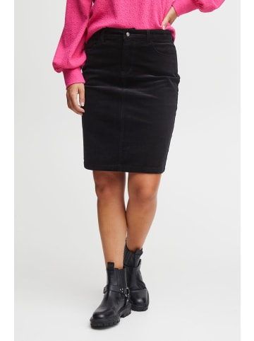 PULZ Jeans Bleistiftrock PZMILA Short skirt in schwarz