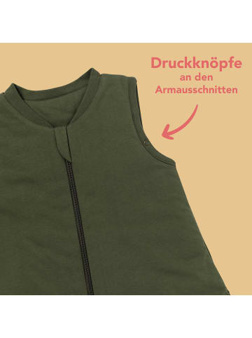 Schlummersack Babyschlafsack, 1.0 Tog in Grün