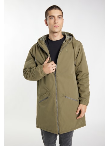 TUFFSKULL Wattierter Parka in Militäroliv