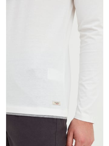 BLEND Langarmshirt BHLeonas in Weiß