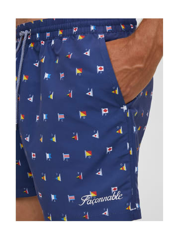 Faconnable Badeshorts in Marine