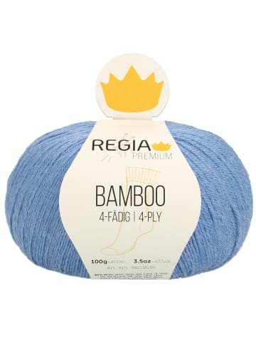 Regia Handstrickgarne Premium Bamboo, 100g in Denim blue