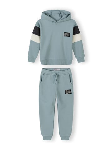 Minoti 2-tlg Jogginganzug 29FLEECE257 in Blau