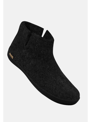 glerups Boots Kautschuksohle Schwarz in Charcoal
