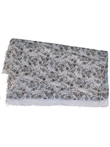 BREITER Trachtentuch in blau