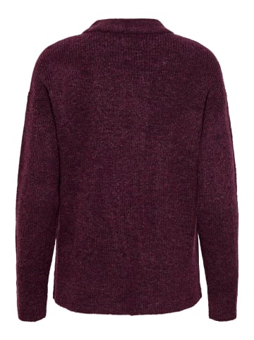 ONLY Strickpullover in Mauve Wine