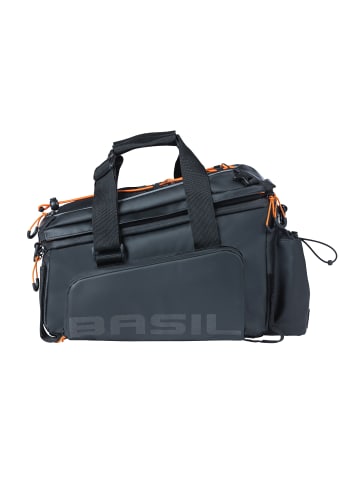 BASIL Gepäckträgertasche "Miles" XL Pro in schwarz-orange