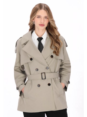 DreiMaster Women Coat in olive