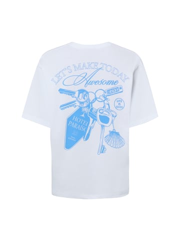 JJXX T-Shirt in weiß blau