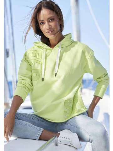 ELBSAND Kapuzensweatshirt in limone