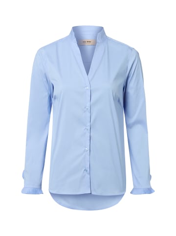 Mos Mosh Bluse MMHassie Pleat Shirt in hellblau
