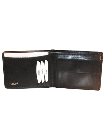 Golden Head Colorado Geldbörse RFID Leder 12 cm schwarz