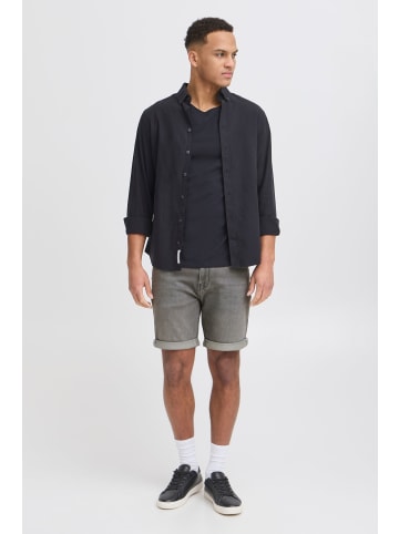 INDICODE Jeansshorts in hellgrau