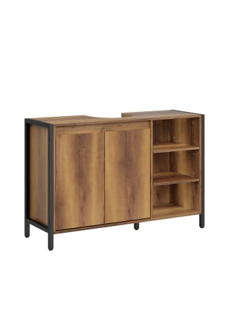 SoBuy Unterschrank in Hellbraun - (W) 30 x (H) 60 x (L) 90 cm