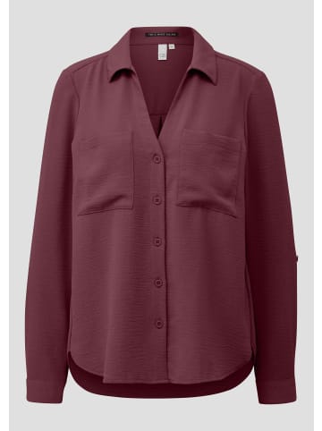 QS Bluse  in  3900_bordeaux