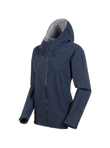 Mammut Softshelljacke Sapuen Hooded in Marine