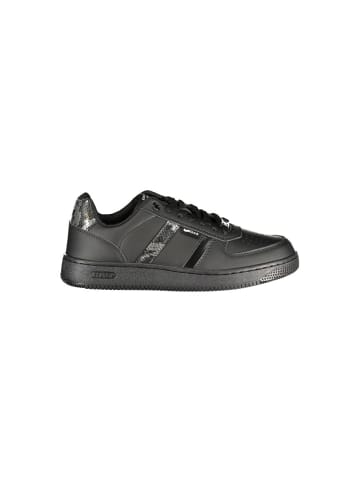 GAS Schwarze Polyurethan-Sneaker