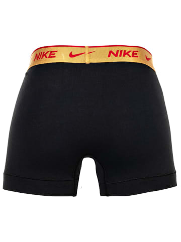 Nike Boxershort 3er Pack in Schwarz/Rot/Gold