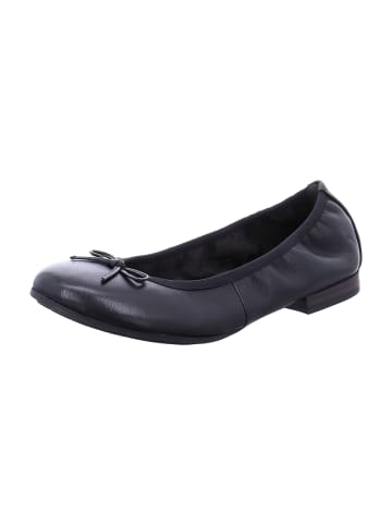 Tamaris Faltbare Ballerinas in Schwarz