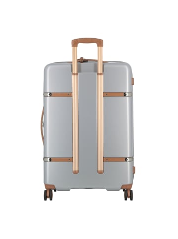 Jump Cassis Riviera ECO 4 Rollen Trolley 65 cm in silver