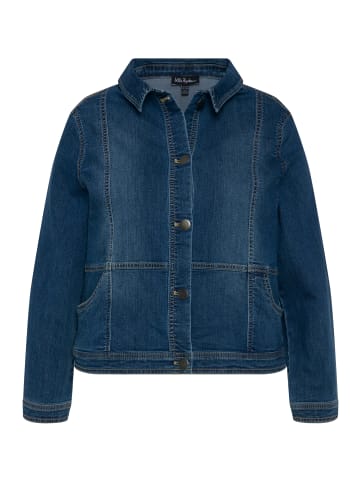 Ulla Popken Jeansjacke in blue denim