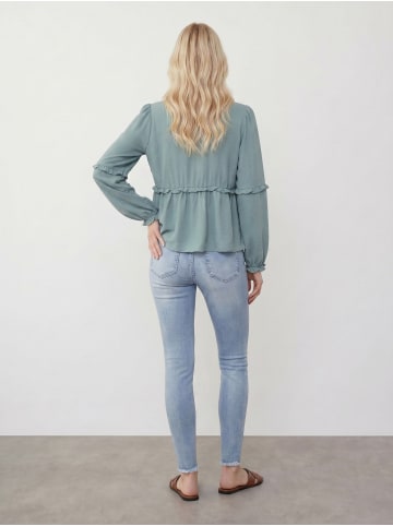 Vero Moda Bluse in Gray Mist