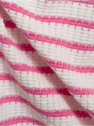 NÜMPH Pullover Nunicole in weiß altrosa - 0001