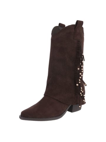 Ital-Design High Heel in Dunkelbraun