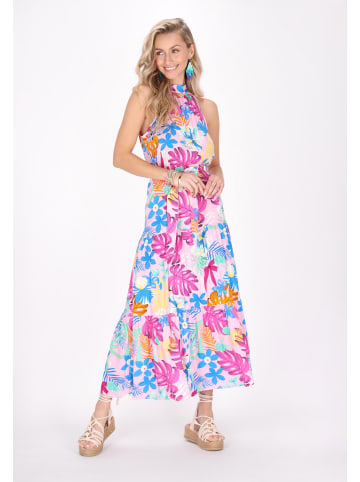IZIA Women Dress in light rose multicolor