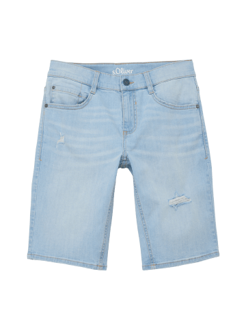 s.Oliver Jeans-Hose kurz in Blau