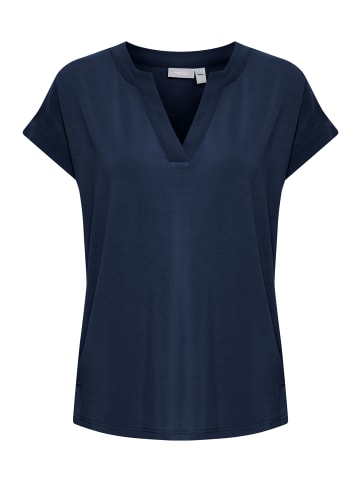 Fransa FRLIV TEE 1 loose fit in Navy Blazer