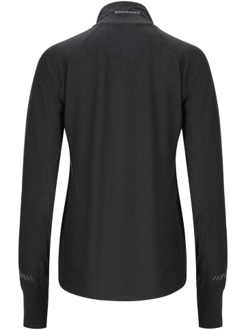Endurance Midlayer Canna in 1111 Black Melange