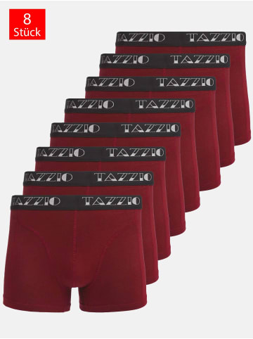 Tazzio Boxershorts 8er-Pack "BS1000" in Bordeaux