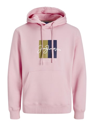 Jack & Jones Kapuzenpullover in Tickled Pink