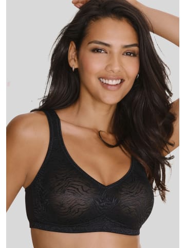 PETITE FLEUR Soft-BH in schwarz + weiß