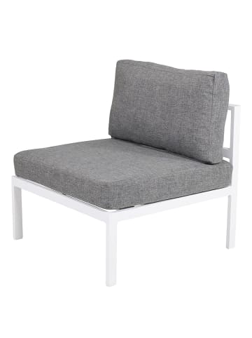 home24 home24 Sitzelement - Weiß - Aluminium - 70 x 66 x 74 cm in Weiß